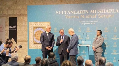 "Sultanların Mushafları" Sergisi Rami Kütüphanesi'nde Açıldı!