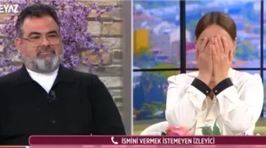 Canlı yayında sansürlenen cins.llik yorumu! Nur Viral yüzünü kapattı