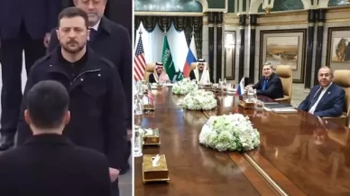 Türkiye'ye ayak basan Zelenski'nin ilk durağı Anıtkabir oldu