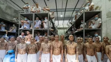 Cehennemin kapıları: El Salvador'un korkunç hapishanesi CECOT ilk kez görüntülendi!