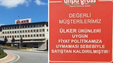 Ülker'den market raflarından ürünlerinin kaldırılmasına cevap geldi
