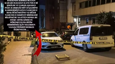 Irak Konsolosluğu'na silahlı saldırının altından çete çıktı!