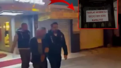 Otellere f.uhuş operasyonu! Kapıdaki mühürleri böyle kamufle ettiler