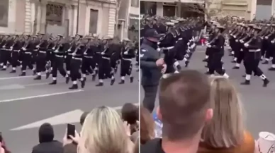 Yunan askerlerinin tepki çeken Türkiye sloganlarına MSB'den cevap!