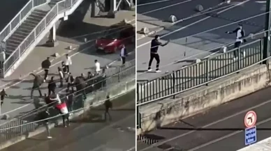 İstanbul'da sokak ortasında bıçaklı,  silahlı kavga: 6 yaralı