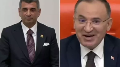 CHP'li Gürsel Erol 7 dakika boyunca Meclis kürsüsünde konuşmadan durdu,  Bozdağ'ın tepkisi güldürdü