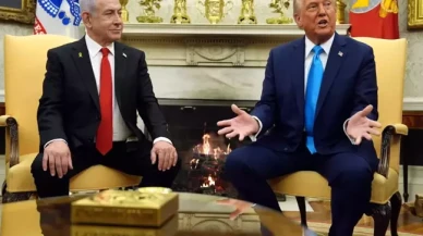 Trump'tan bomba çıkış! Netanyahu'nun yanında Erdoğan'a övgüler dizdi