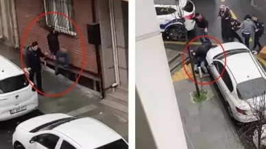 "Balkona neden izmarit attınız" dediler,  kaldırım taşıyla saldırdılar