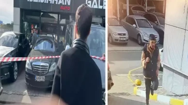 Bağcılar'da oto galeriye el bombalı saldırı