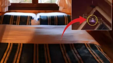 Bungalovda kamera vakası! Ampülün içinden gizli kamera çıktı