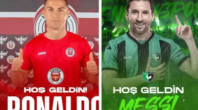 Karaman FK Ronaldo’yu,  Denizlispor Messi’yi transfer etti (!) Gerçek bambaşka çıktı