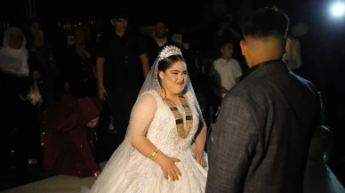 Down sendromlu Sedanur’un gelinlik hayali gerçek oldu