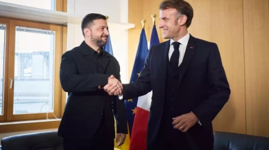 Zelenskiy ve Macron Ukrayna için iş birliği çağrısında bulundu