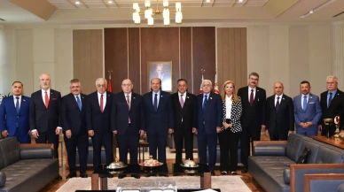 Cumhurbaşkanı Tatar, Türkiye, Azerbaycan ve KKTC dostluk gruplarını kabul etti