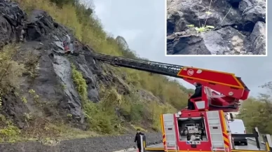 Amasra'da kablo paniği: Yol yeniden açıldı