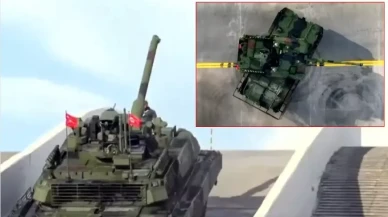 TSK'nın envanterine resmen girdi! Altay Tankı test sürüşünde