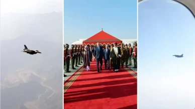 Cumhurbaşkanı Erdoğan, Umman’da: F-16’lar havalandı