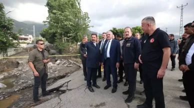 İçişleri Bakan Yardımcısı Karaloğlu, Hatay’daki sel zararını inceledi