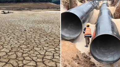 Bursa'da kuraklık alarmı! Barajdan şehre dev boru döşeniyor