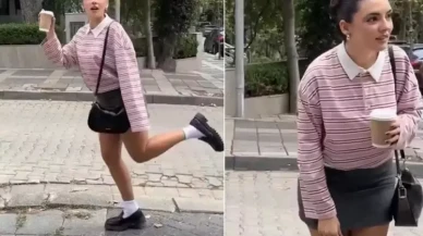 Sokakta video çekiyordu! Yaşlı kadın öyle bir şey söyledi ki