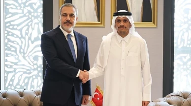 Bakan Fidan ve Katar Dışişleri Bakanı ile Gazze planını görüştü