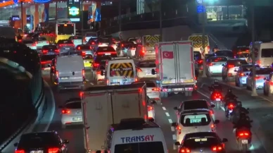 İstanbul'da akşam trafiği: Yoğunluk yüzde 85'e ulaştı