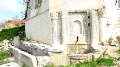 İznik’te Tarihi Bizans çeşmesi tahrip edildi