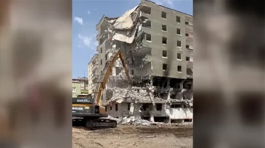 Diyarbakır’da kontrollü yıkım sırasında 11 katlı bina çöktü