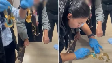 Dilencinin üzerinden çil çil altın çıktı! Zabıta say say bitiremedi