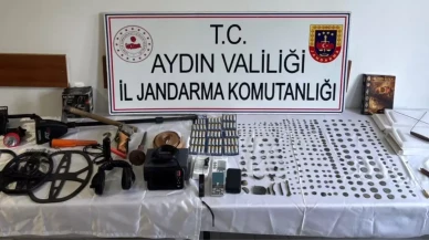 Aydın'da Roma ve Bizans dönemine ait tarihi eserler ele geçirildi