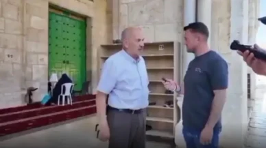 İslam karşıtı söylemleriyle tanıyordu! Müslümanın diyerek Mescid-i Aksa'ya girmeye çalıştı