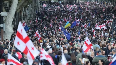 Gürcistan’da seçim sonuçları protesto edildi