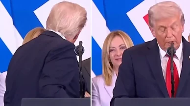 Trump’tan Meloni’ye: “Senin güzel olduğunu söylememe alınmazsın değil mi?”