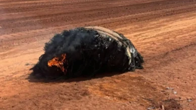 Avustralya çölünde bilinmeyen bir cisim: Uzaydan mı düştü?