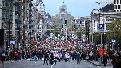 Belçika’da İsrail’e çelik sevkiyatına protesto