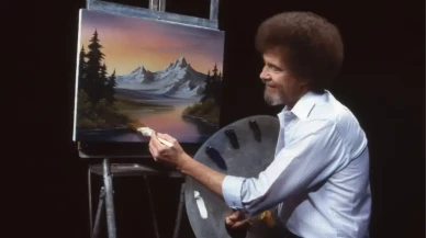 Bob Ross’un 30 tablosu kamu yayıncılarına destek için açık artırmaya çıkıyor
