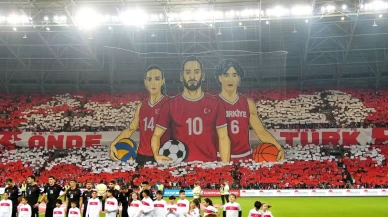 Kocaelispor taraftarına Fair Play ödülü: Milli maçtaki koreografi takdir topladı