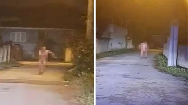 Düzce'de akılalmaz anlar: Dilenci çırılçıplak soyunup kaçtı
