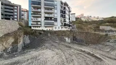 İnşaat alanında toprak kaydı: 70 kişi evlerinden tahliye edildi