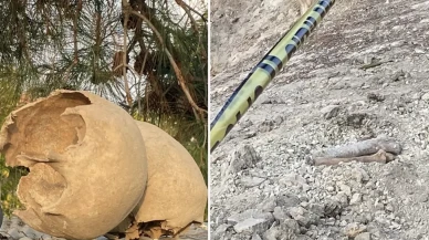 Burdur'da kazı çalışmasında insan kemikleri bulundu