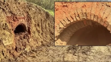 Düzce’de yol çalışmasında tarihi yapı ortaya çıktı: Çalışmalar durduruldu