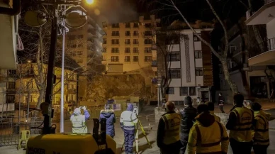 Çankaya'da kontrollü yıkım felakete döndü: Bina aniden çöktü