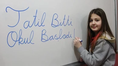 Ara tatil sona erdi: Milyonlarca öğrenci ders başı yaptı