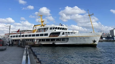 İstanbul'da hava şartları nedeniyle vapur seferleri iptal edildi