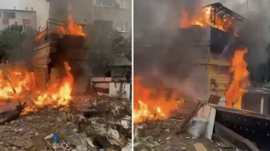 Avcılar’da kümes yangını: 50 kanatlı hayvan telef oldu