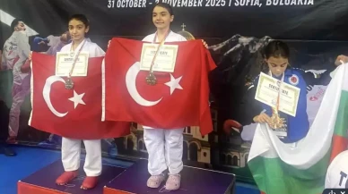 Ceylin Ayşe Şimşek'ten çifte zafer: Ferdi ve Takımda Balkan Şampiyonu