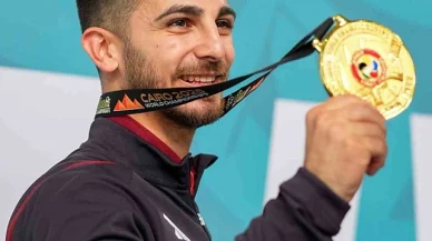 Altın madalya Türkiye’ye geldi: Eray Şamdan Dünya Şampiyonu oldu