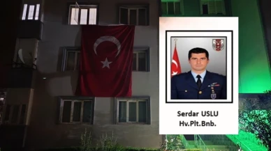 Düşen askeri uçakta şehit olan binbaşının ailesine kahreden haber