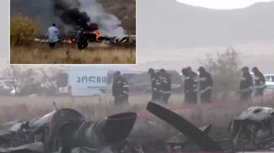 20 askerimizin şehit olduğu uçak kazasından ilk görüntüler