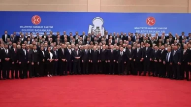 Bahçeli, MHP’li Belediye Başkanlarıyla bir araya geldi